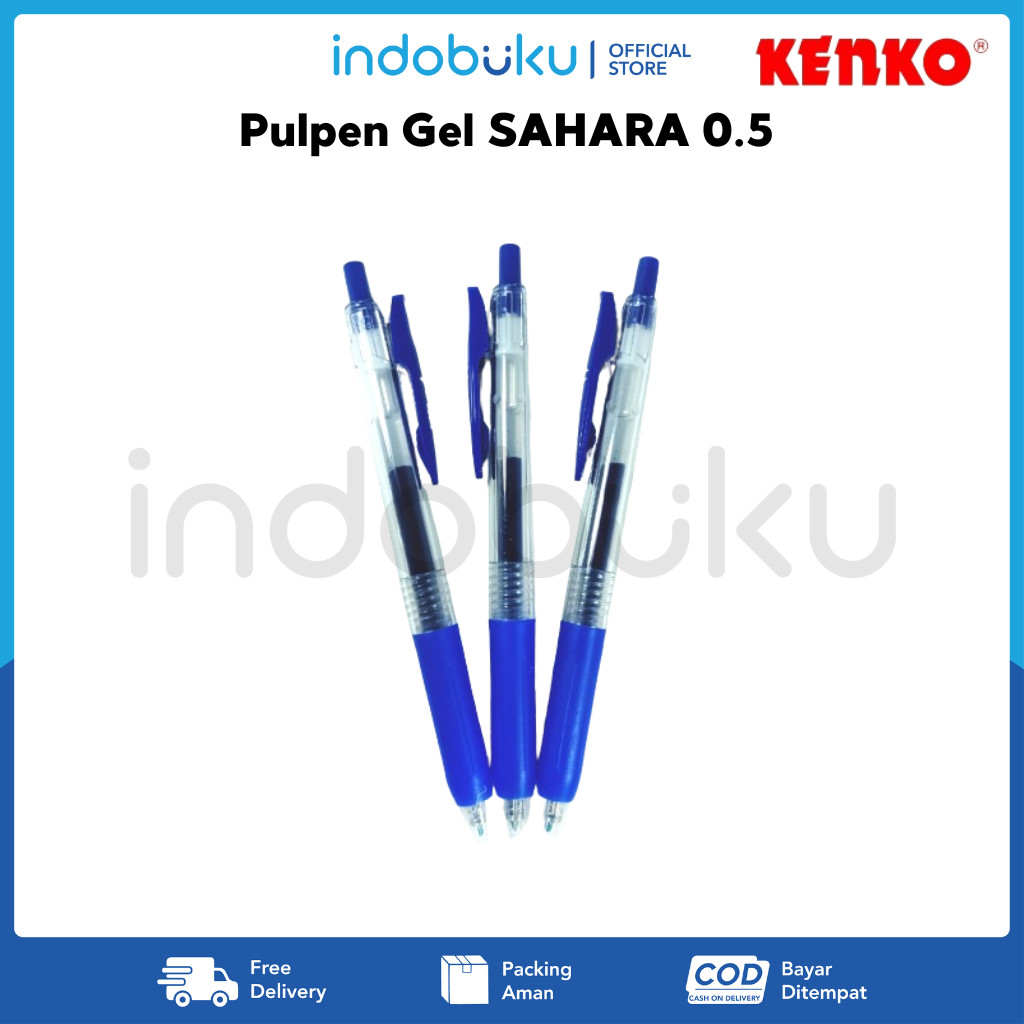 Pulpen Gel SAHARA 0.5 Kenko ( 1Pcs)