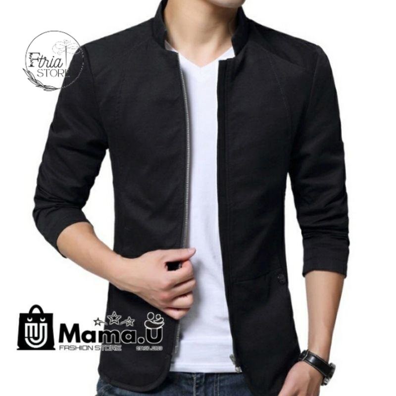 Jaket Pria Santri Jas Blazer Pria Korea  Jas Koko Keren Kekinian