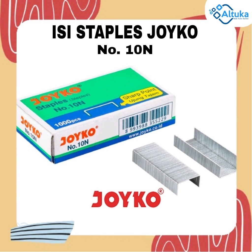 

Isi Staples / Refill Staples Joyko Kecil No. 10