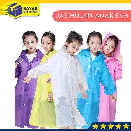 Jas Hujan Anak Raincoat  EVA