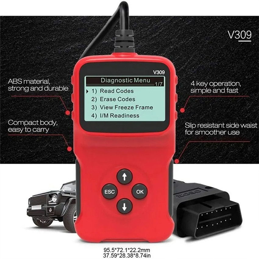 Obd Obd2 Scanner Mobil Universal Auto Diagnostic Scanner Car Odb2 Scanner Car Diagnosis Tool