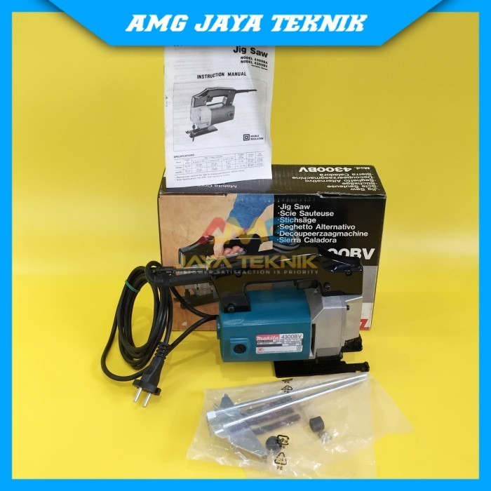Makita 4300 BV Mesin Gergaji Jigsaw - Original Made In Japan 4300BV