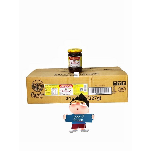 

Pantai Norasingh Chili Paste Soya Bean Oil- Sambal Pasta Thai 227 g