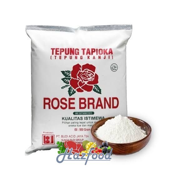 

Tepung Tapioka Rose Brand 500 Gr / Tepung Kanji