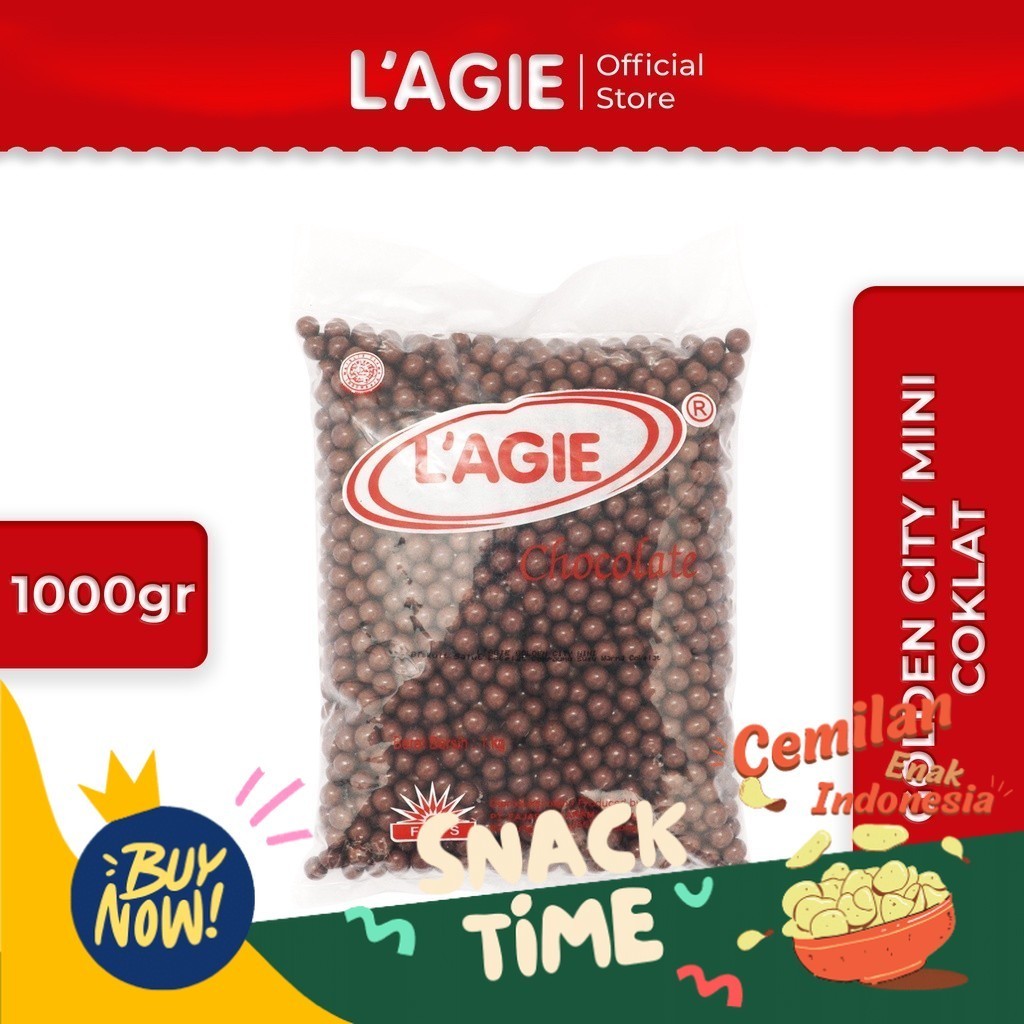 

Special Diskon Lagie Coklat Kiloan Biskuit Golden City Mini Cokelat 1kg