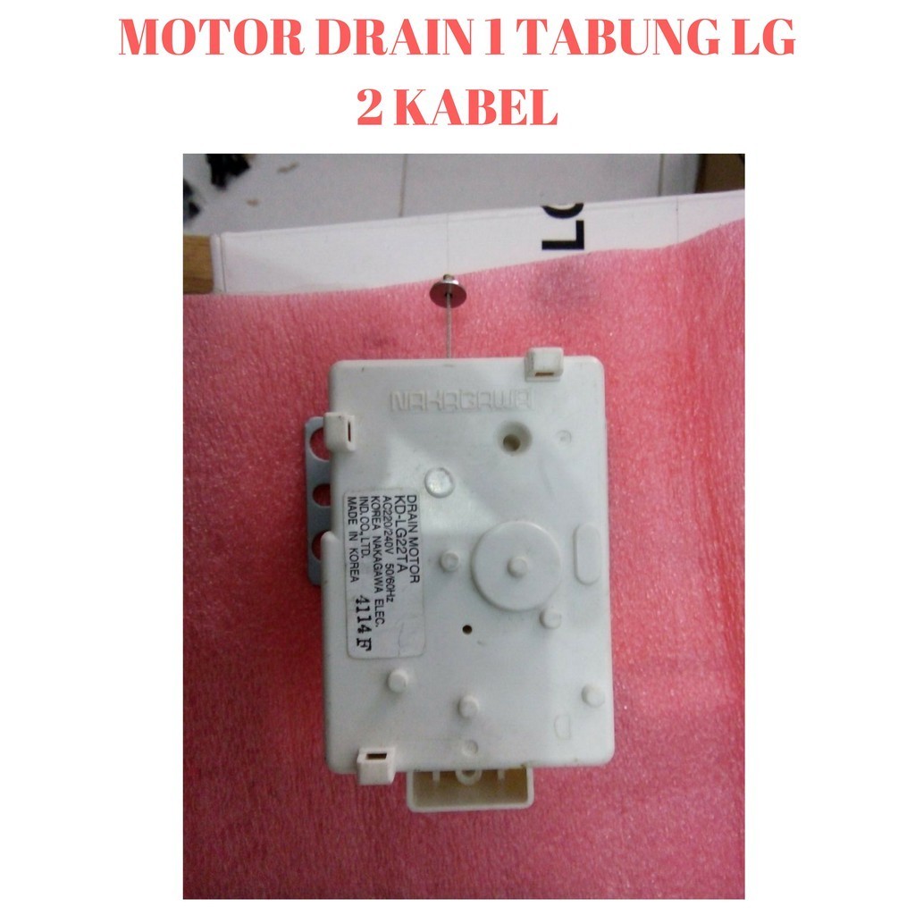 MOTOR DRAIN MESIN CUCI TOP LOAD LG TYPE WF-7020TC WF-7030PC WF-7050PC WF-7100TC WF-H707PC WT-R9000TH