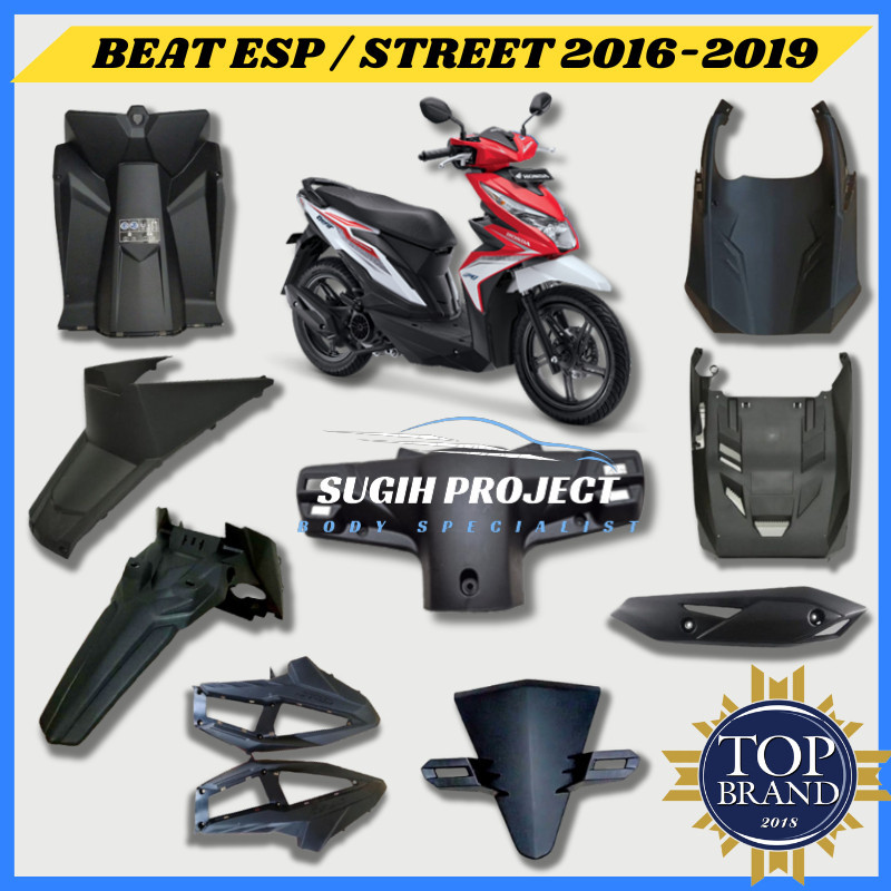 PROMO Harga Satuan Dek Body Bodi Kasar Dasbor Dashboard Spakbor Batok Belakang Beat New FI ESP Street 2016 2017 2018 2019