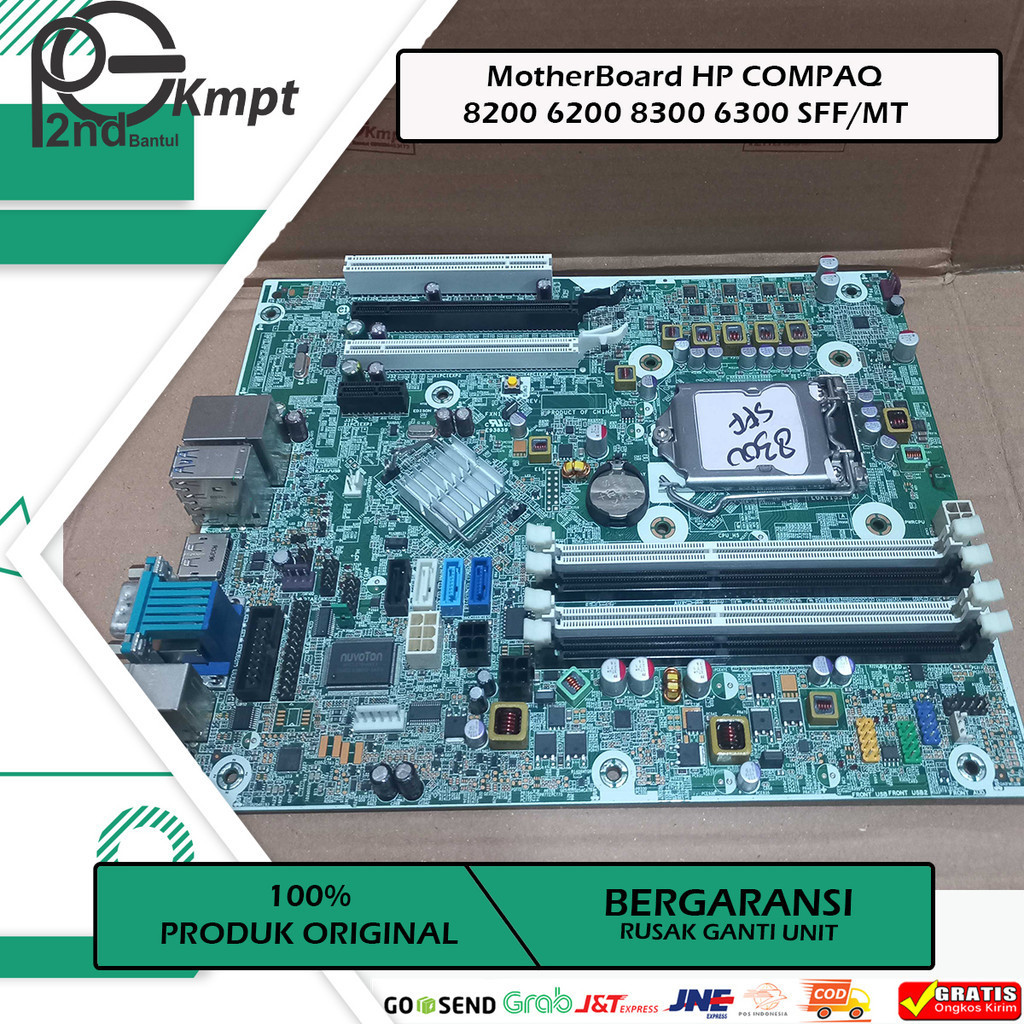 Motherboard Mainboard Mobo HP Compaq 8300 6300 8200 6200 SFF / MT