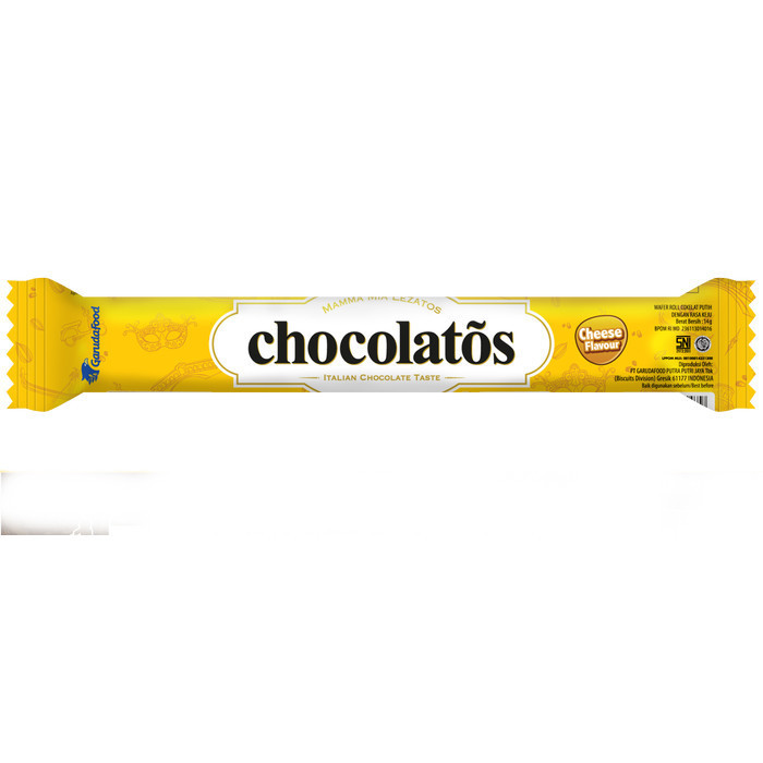 

Chocolatos White Sweet Cheese - Wafer Roll