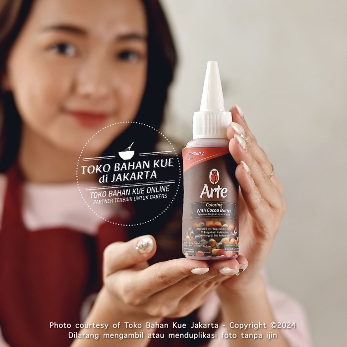 

Tulip ARTE STRAWBERRY RED Chocolate Coloring Cocoa Butter Warna MERAH