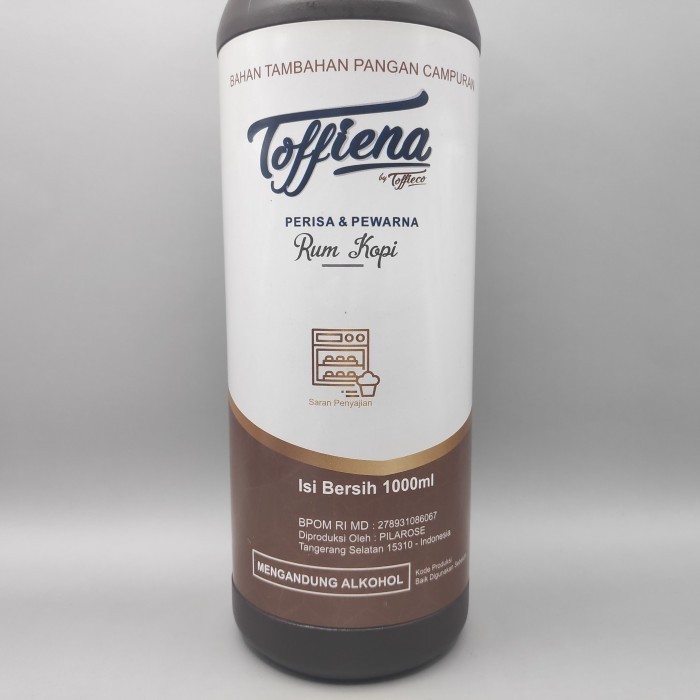 

Toffieco Rum Kopi 1kg - Perisa Tofieco Toffiena Coffee Rhum