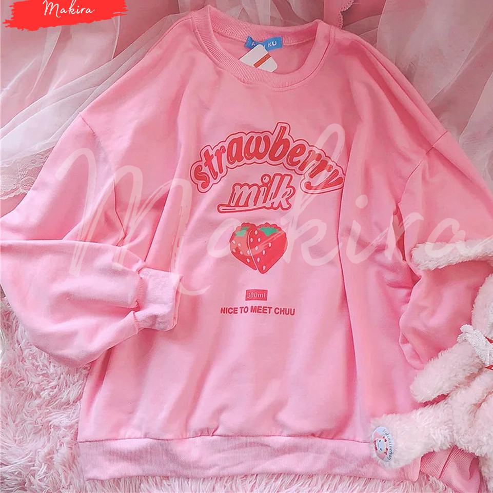 Crewneck Jaket Hoodie Anak Hodie Sweater Perempuan Umur 2-16 Tahun Model Kekinian Terbaru Bahan Flee