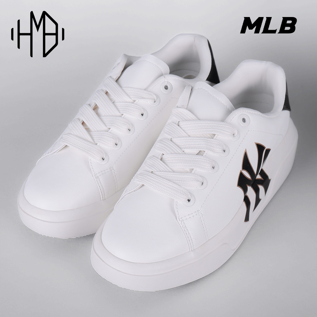 MLB Korea NY Yankees Chunky Classic Sneaker White Black