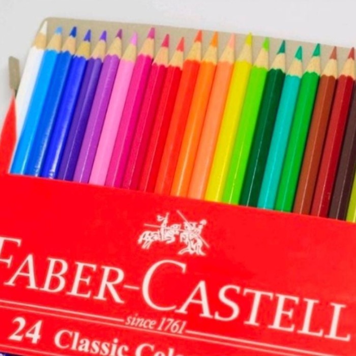 

PINSIL WARNA FABER CASTLE ISI 24 WARNA