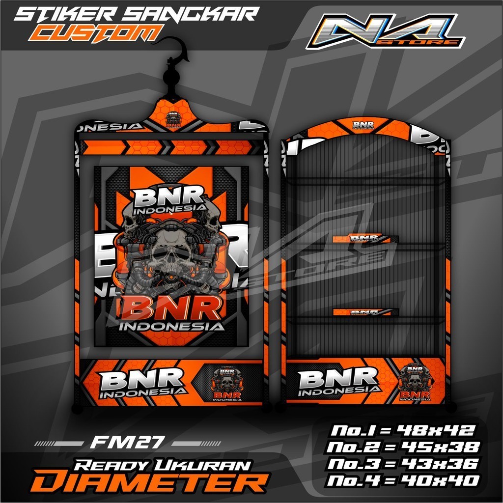 Stiker Sangkar Kosan Koper Stiker Decal Kandang  Kicau Petarung - Sangkar Burung Kosan Koper