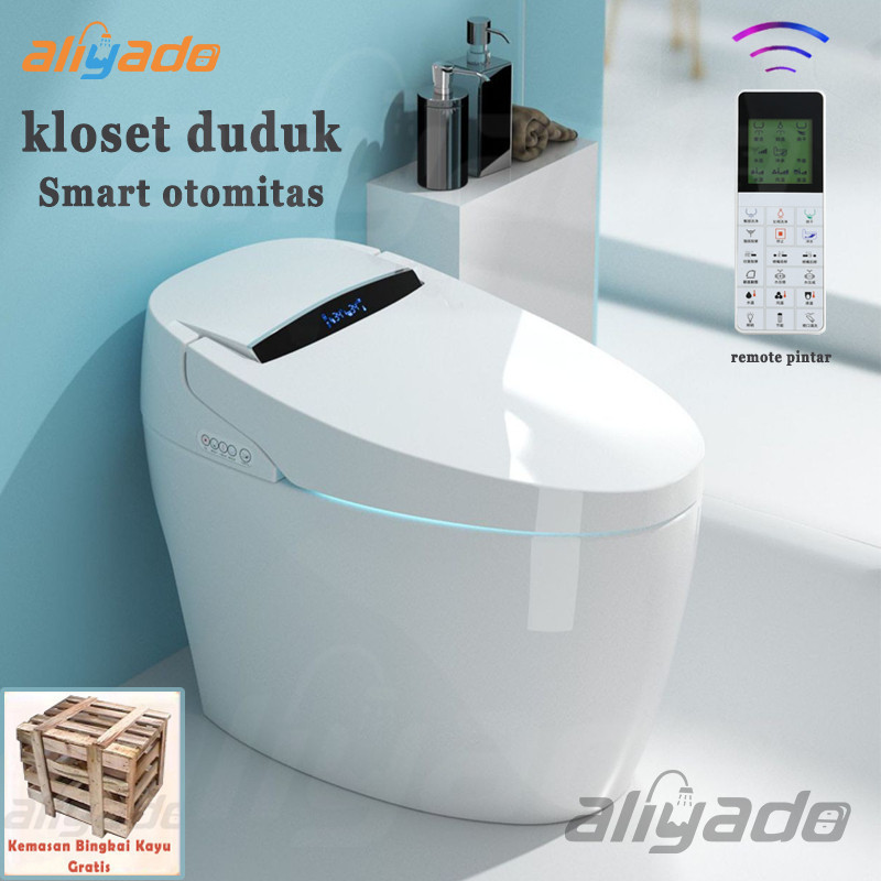 SPESIAL PROMO 70% Closet duduk otomatis Luxury Kloset Duduk Siram Toilet / Smart Closet Toilet Otoma