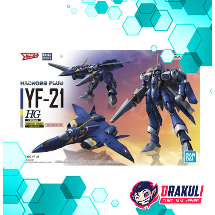 BANDAI Plamo HG 1/100 YF-21