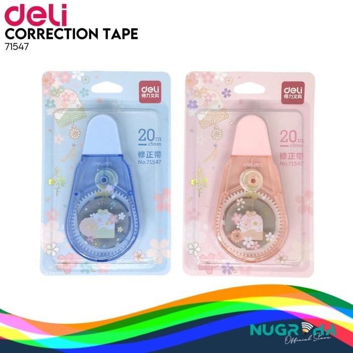 

BOBOMART X CP TAPE / TIP EX / CORRECTION DELI 71547