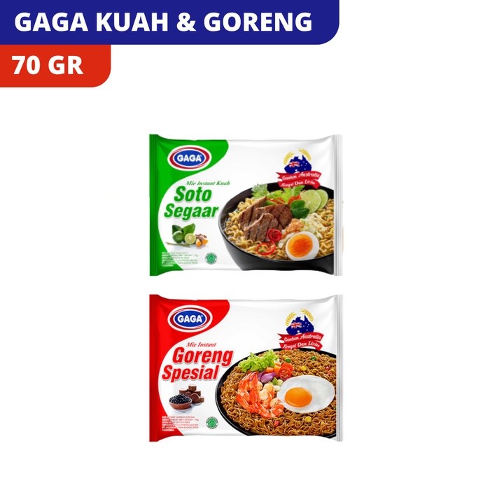 

GAGA Mie Goreng Spesial berat 70 gram