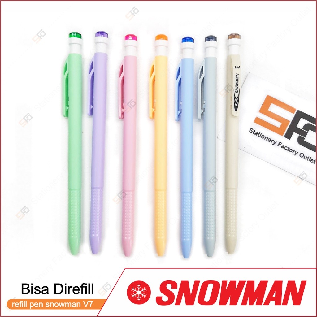 

Pen Snowman Pastel V4 - 0.6 mm - Codeline Stationery