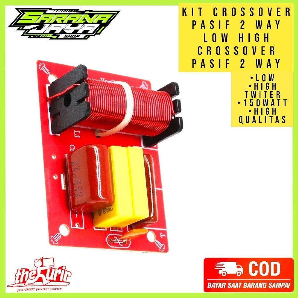 Kit Crossover Pasif 2 Way LOW HIGH Berkwalitas Accessories
