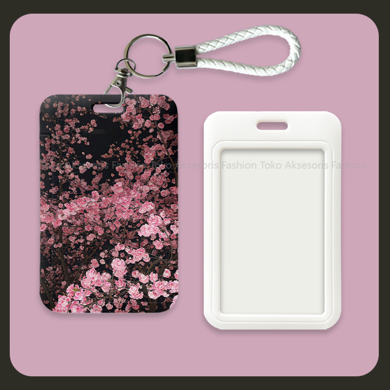 

hello Kitty id card holder tempat kartu lucu layer lanyard photocard aesthetic gantungan kartu nama tag cute nametag cari di lanyard 103