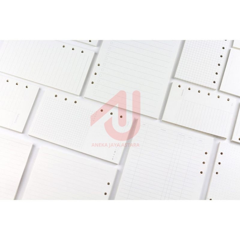 

PANMOMO Loose Leaf 6 Ring Binder Paper A5 & A6