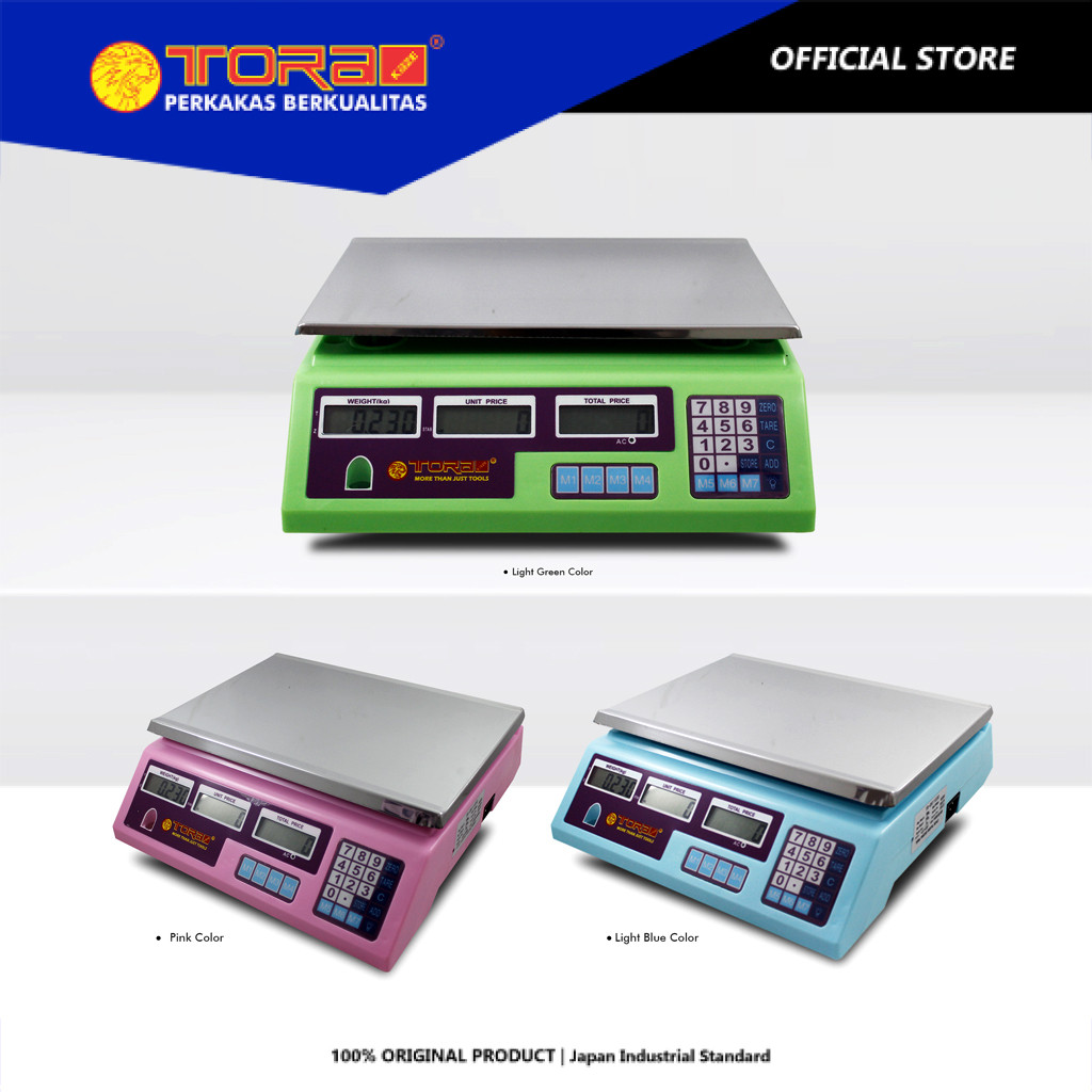 TORA Timbangan Digital 30 Kg - Timbangan Buah - Timbangan Dapur