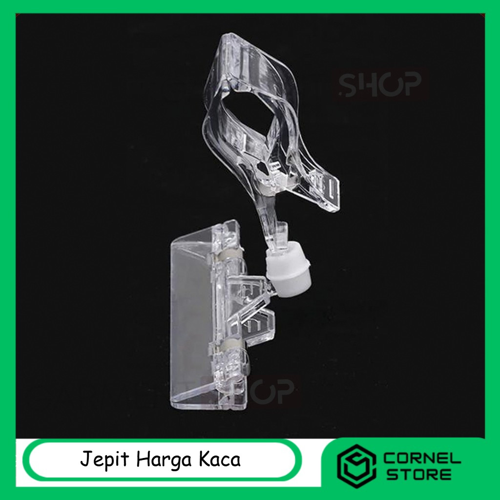 

CORNELSTORE Jepit Harga Obral untuk Penjepit Label Papan Price Tag Hanger Transparan
