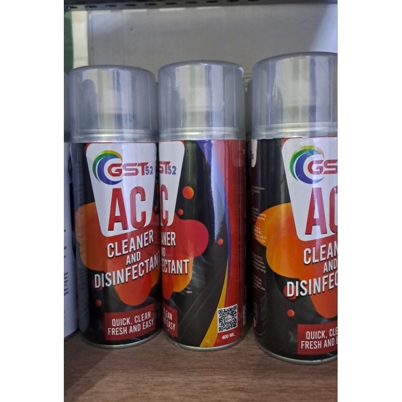 AC CLEANER & DISINFEKTAN 400ml GST52 ZONE EVAPORATOR CLEANER FOAM SPRAY FOAM ISI 400ml PEMBERSIH SAL