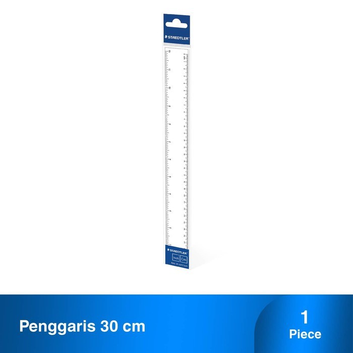 

PENGGARIS 30 CM STAEDTLER/RULER 30CM WITH OPP BAG STAEDTLER