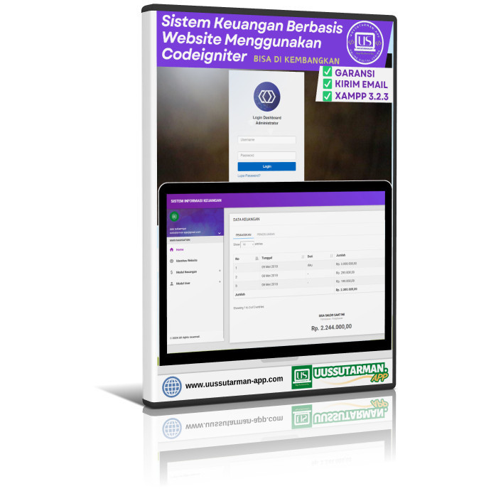 Sistem Keuangan Berbasis Website Menggunakan Codeigniter