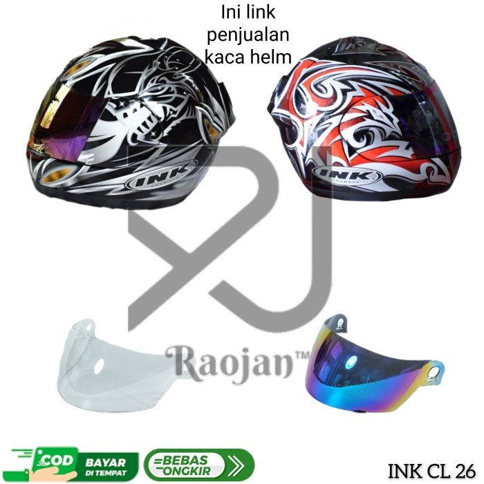 Kaca helm INK CL 26 Visor helm INK CL26