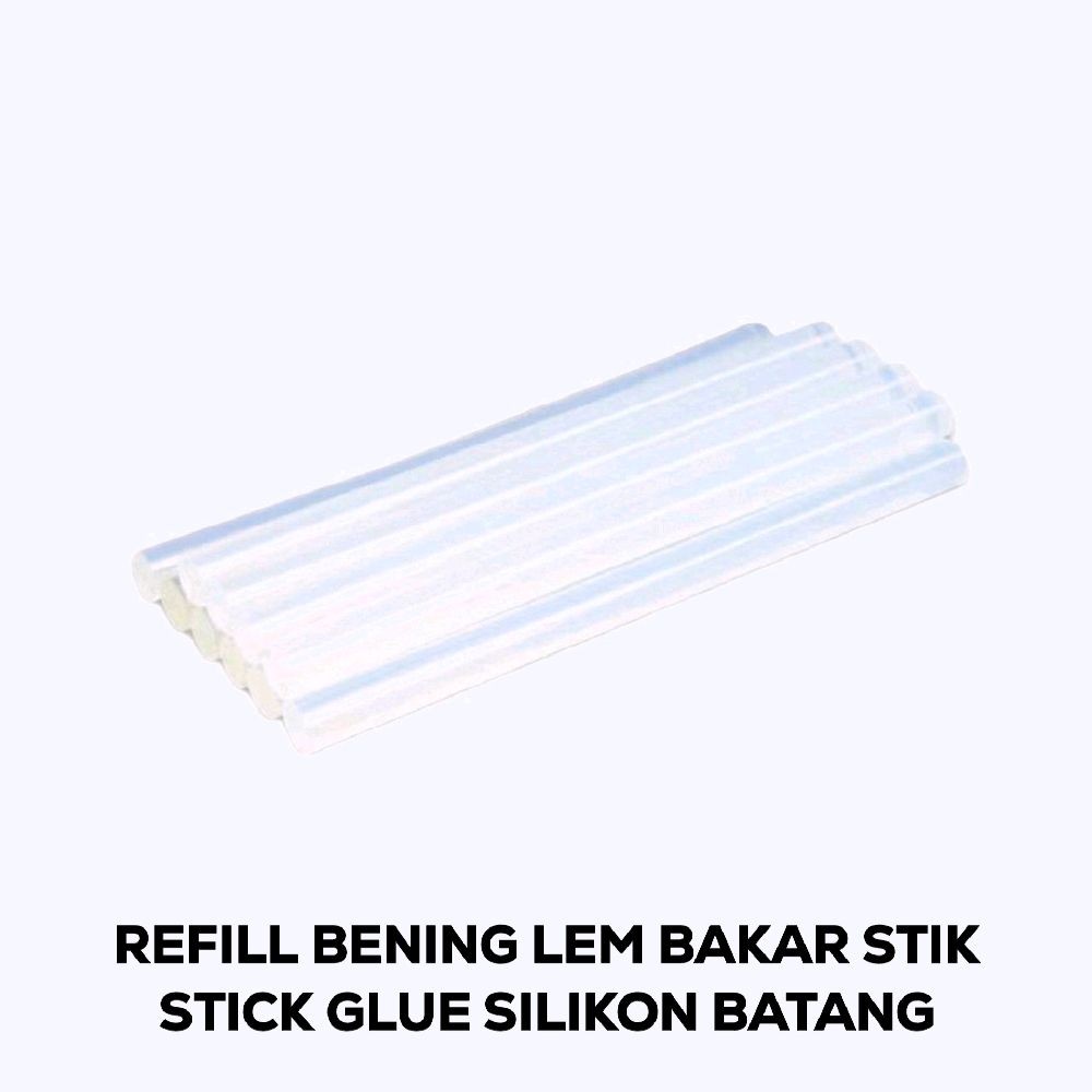 

isi Ulang / Refill Bening Bakar Stik Stick Glue Silikon Batang