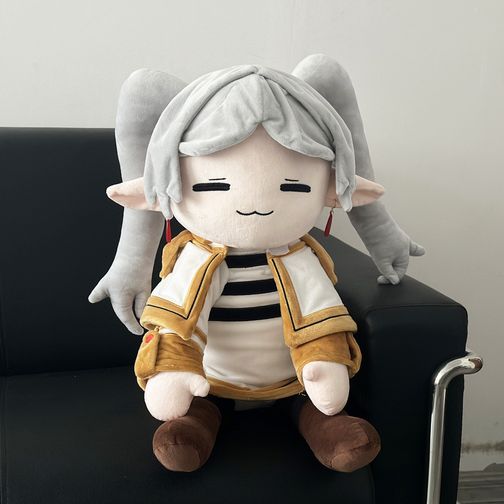 75cm Frieren At The Funeral Anime Figure Frieren Plush Model Doll Anime Peripheral Pillow Plush Coll