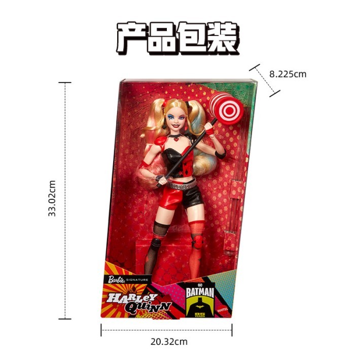 

Genuine Barbie Batman 85th Anniversary Treasure And Collect Souvenir Gifts Movable Doll Gifts In Box Toys Girls Christmas Gifts