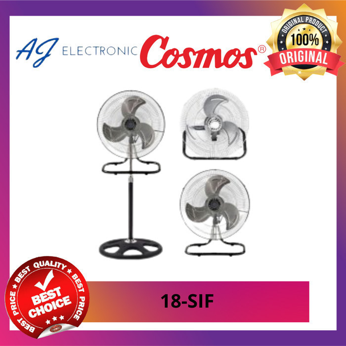 KIPAS ANGIN COSMOS SIF-1804S / SIF1804S / SIF1804 , WADESTA 18 inch