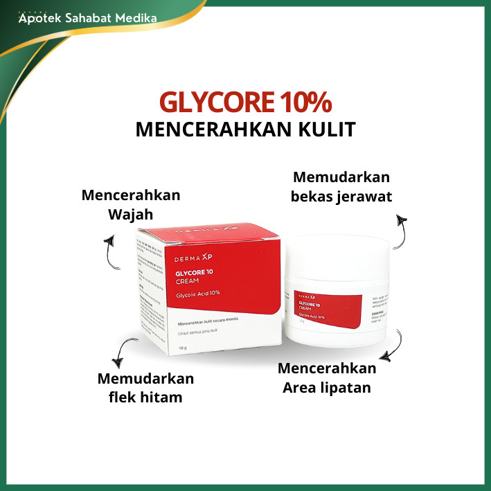 GLYCORE 8% / GLYCORE 10% CREAM 10 GRAM