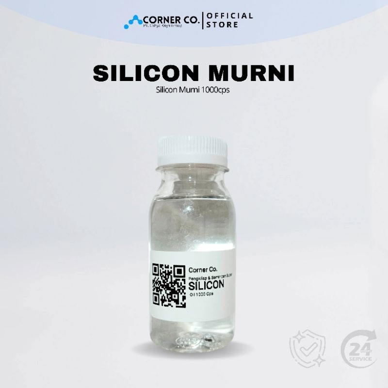 Silicon Oil Murni 1000cps | Pengkilap Body glosy & Doff, Semir ban, anti karat, bahan silicon emulsi