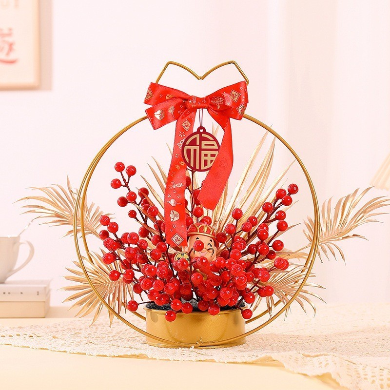 

Ready Stock Keranjang bunga Imlek 2024 /Pajangan Imlek / Dekorasi Kamar Wedding / Hadiah Imlek