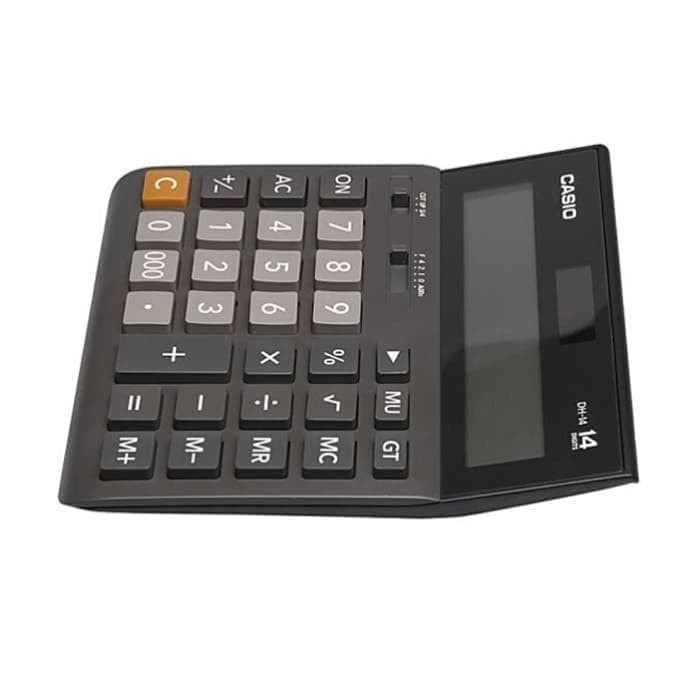 

Kalkulator Meja CASIO DH-14-BK Office Desktop Wide H Series Calculator