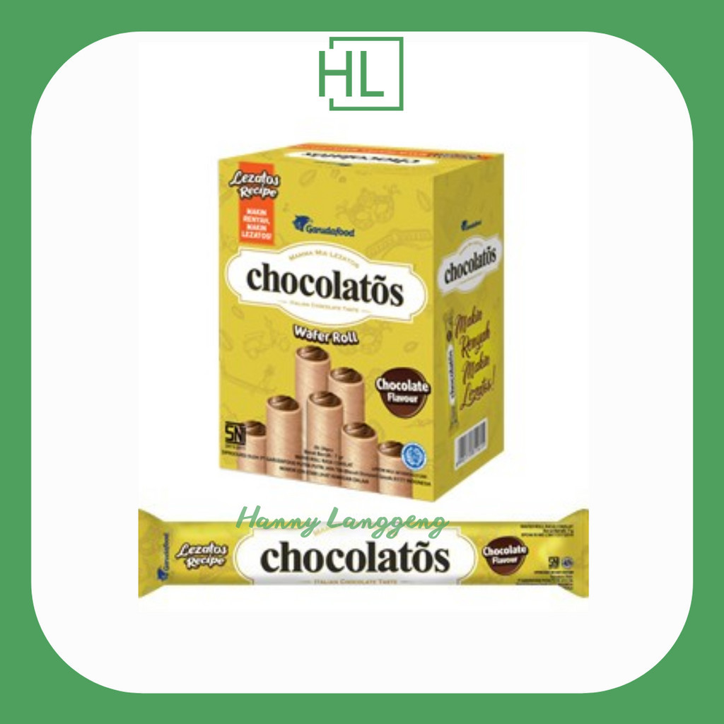 

[HL] Gery Chocolatos Wafer Cokelat Stick 500 Isi 24 pcs