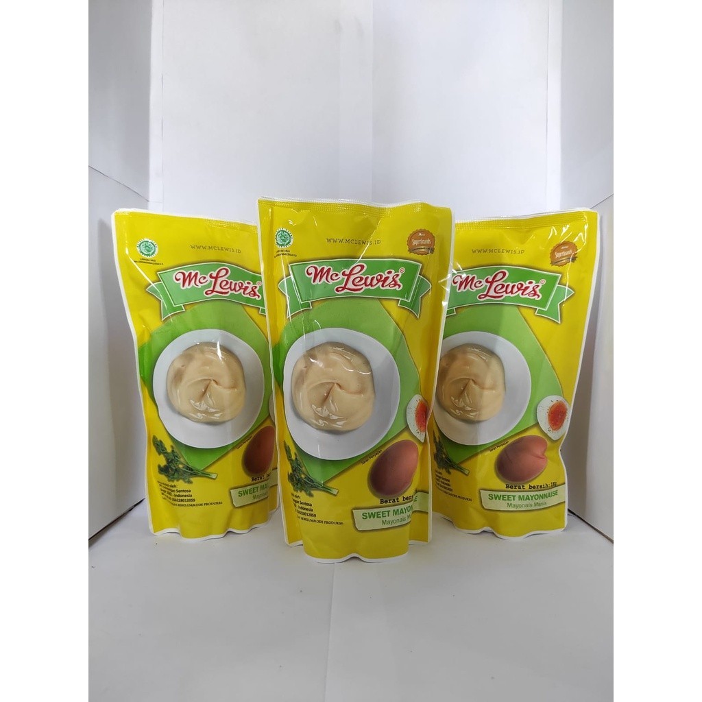 

Mc Lewis Mayonnaise Manis 1 Kg / Sweet Mayo Mclewis
