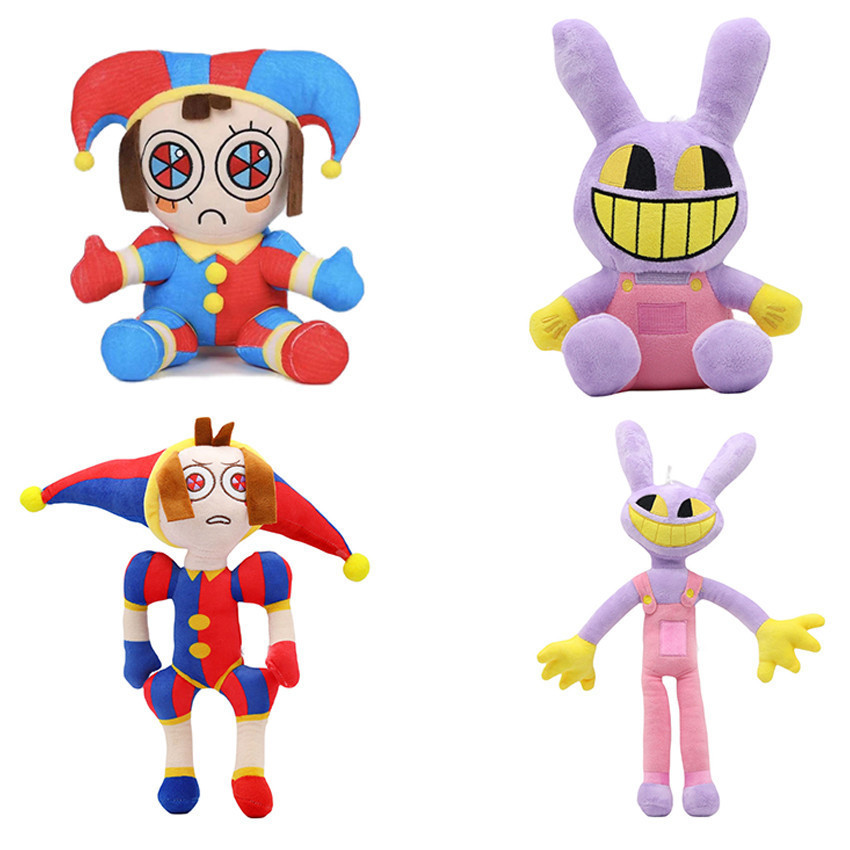 Circle Point - Pomni Jax Ragatha Plush The Amazing Digital Circus Plush Toy Anime Cute Cartoon Clown