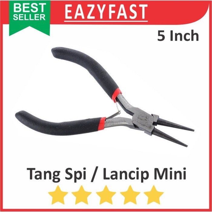 Tang Per Spi Snap Ring 5 Inch Lancip Lurus E C Clip Clirclip Pliers