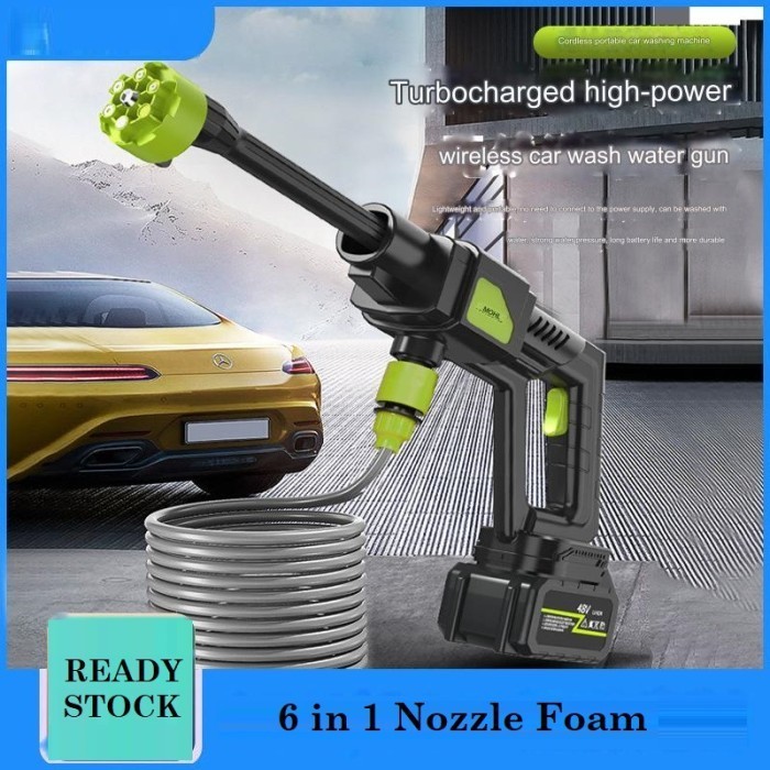 VINEX Alat Steam Cuci Motor Mobil Brushless Jet Cleaner Water Gun Super Kencang Garansi Resmi