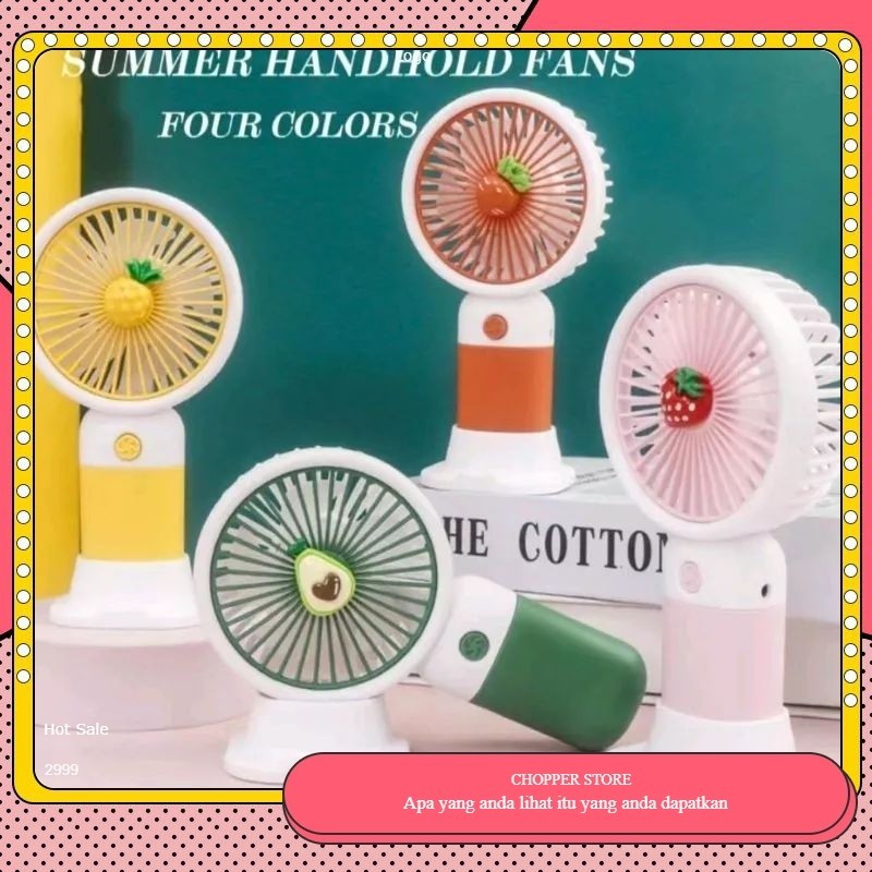 COD Kipas Angin Mini Karakter Buah