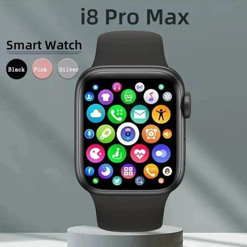 Smart Watch I8 Pro Max Answer Call Sport Fitness Tracker Custom Dial Smartwatch Men Women Gift For A