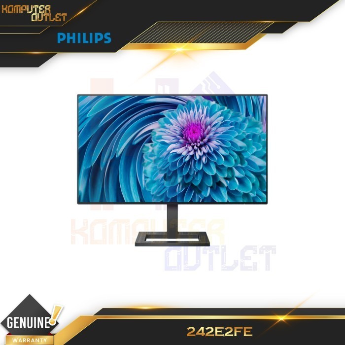 Philips 24" 242E2FE IPS Panel 75Hz 4ms 23.8" Full HD Monitor Led
