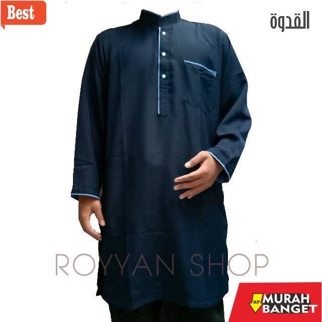 Baju timur tengah pria- Gamis Pria Pakistan Al Qudwah